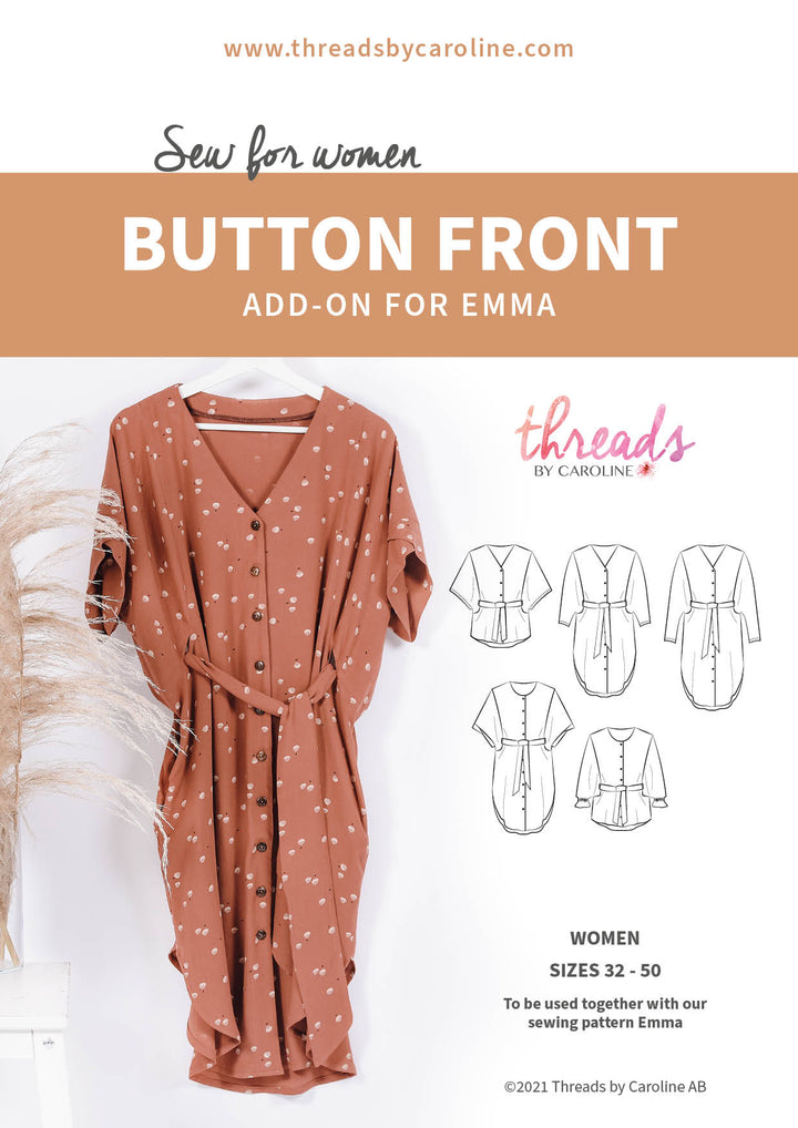 Emma button front - Add-on